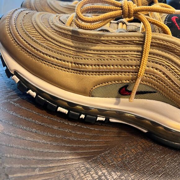 Nike air max 97 metallic gold women’s 7 - Picture 5 of 12